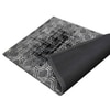 Multicolor Geometric Machine Made Polyester 2 X 5 Feet Carpet