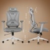 Kepler Brooks Vogue Premium Office Chair in Grey Colour
