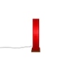 Jacques Red Cotton Shade Floor Lamp