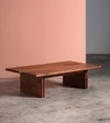 Dominy Solid Wood Coffee Table In Light Brown Finish
