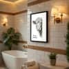 The Castle Decor Funny Highland Cow Are You Pooping Wall Art 8x12 Inch