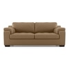 Trissino 3 Seater Premium Italian Leather Sofa In Ecru Colour