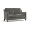 Abbey Sofa Set (Colour : Ash Grey Velvet, Cushion : Hard, Seater : 2+1+1)