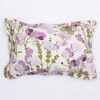 Himalayan Poppies Set Of 2 Pillow Covers with Purple colour