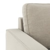Apollo High Back 1 Seater Fabric Sofa in Oyster Beige Colour