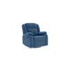 Avalon Fabric One Seater Manual Recliner in Blue Colour