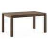 Atlas Solid Wood 6 Seater Compact Dining Table With Rickman Lounge Chairs