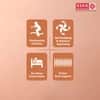 Usha Shriram Dual Comfort Soft & Firm Sides Single Size Mattress (Mattress Thickness: 5 Inches, Mattress Dimensions: 75 x 36 in)