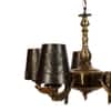 Devansh Metal Electric Wall Light in off-white Colour with off-white Shade Count of 1 Light