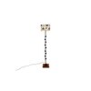 Ellen Multicolour Cotton Shade Floor Lamp