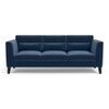 Lewis Sofa (Colour : Lapis Blue, Cushion : Soft, Seater : 3+2)