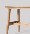 Norway Solid Wood Bench In  Natural  Finish