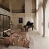 Stoa Paris Super King Size Enriched Cotton Bedsheet with 4 Pillow Covers  Size Sienna Huntress