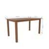 Seattle Starter Dining Set 1+6 (Rubberwood, Antique Oak Finish)