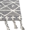 Jaipur Rugs Soft Geometric Wool Tufted Rug White 5x8 ft