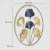 W-Shaan Abstract Metal Wall Decor in Multicolor Set of 1