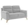 Niwara Velvet 2 Seater  sofa in Grey Color