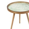 Grove wood Table  Large by De Maison Decor in Classical Design in Green Finish