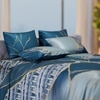 Stoa Paris Super King Size Enriched Cotton Bedsheet with 4 Pillow Covers  Size Tea Teal