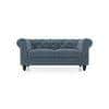 Winchester Essential 2 Seater Fabric Sofa In Ocean Weave