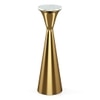 Rossini Metal Drink Table In Gold Finish