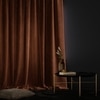 Stoa Paris Velvet Long Door Curtains, Premium Dim-Out Curtain for Pack of 1, Date Night - Caramel Caress
