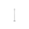 Pearl Multicolour Glass Floor Lamp with Steel Steel Base