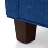 Windsor Premium 1 Seater Fabric Sofa in Cobalt Colour