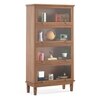 Malabar Solid Wood Bookshelf in Amber Walnut Finish