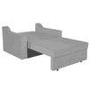 Step Pull Out Sofa cum Bed in Grey Colour