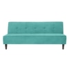 Palermo 3 Seater Sofa Cum Bed In Sea Green Colour