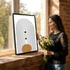The Castle Decor Boho Abstract Botanical Wall Art Set of 2 Design 8 11x17 Inch