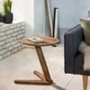 Fabre Solid Wood Side Table in Provincial Teak Finish