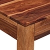 Dweezil Solid Wood 4 Seater Dining Table in Brown Finish