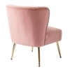 Beato Fabric Accent Chair in Pink Colour