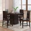 Julian Solid Wood 4 Seater Dining Set (Finish- Mahogany)