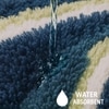 Luxe Home Super Soft Canada MultiWaves mat (40x60 cm) - Pack of 1