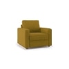 Apollo Compact 1 Seater Fabric Sofa