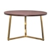 Metalsmith Natural Mango Wood Center Table