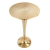 De Metal Side Table in Gold Colour