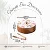 Allure Mango Wood Roti Box With Tong Pink