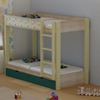 Play Date Single Size Bunk Bed in Tropical Theme