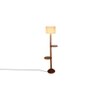 Hillary White Cotton Shade Floor Lamp