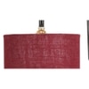 Noelle Maroon Jute Shade Iron Table Lamp