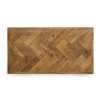 Senia Solid Wood Top Coffee Table