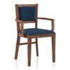 Aurelio Study Chair Without Headrest in Delft Blue Colour