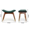 Zuno Seating Stool in Green Color