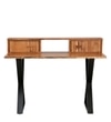 Shado Acacia Wood  Study Table in Natural Finish