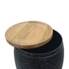 Metalsmith Metal Side Table in Black Finish