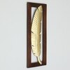 W-Alan Abstract Metal Wall Decor in Gold Set of 1